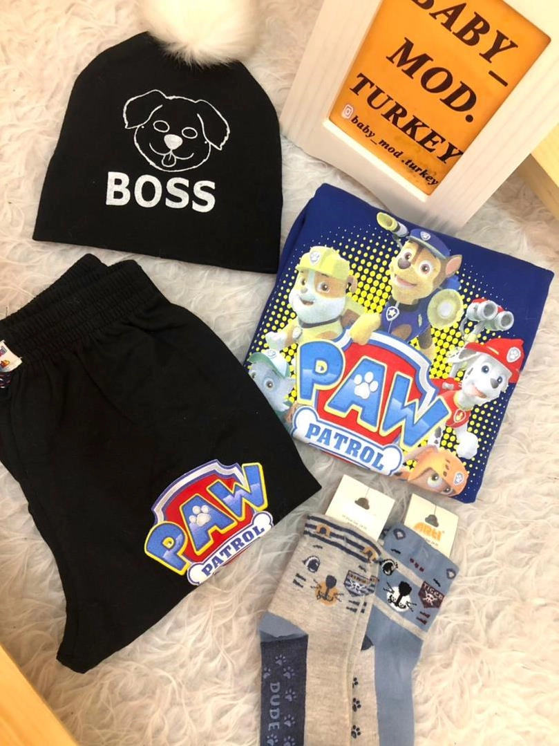 بلوز شلوار کرکدار سگ های نگهبان و کلاه و جوراب پسرانه ترک کد 1951 00e6477a-453d-4741-a9d4-ae3569a93a15.jpg