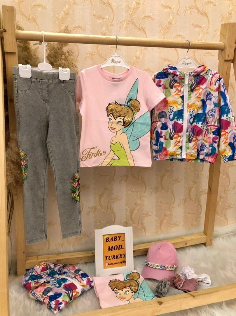 بارانی استردار و تیشرت پولکی و شلوار و کلاه دخترانه ترک کد 2572 0196c6c5-67ef-41a5-81e3-124bcade018c.jpg