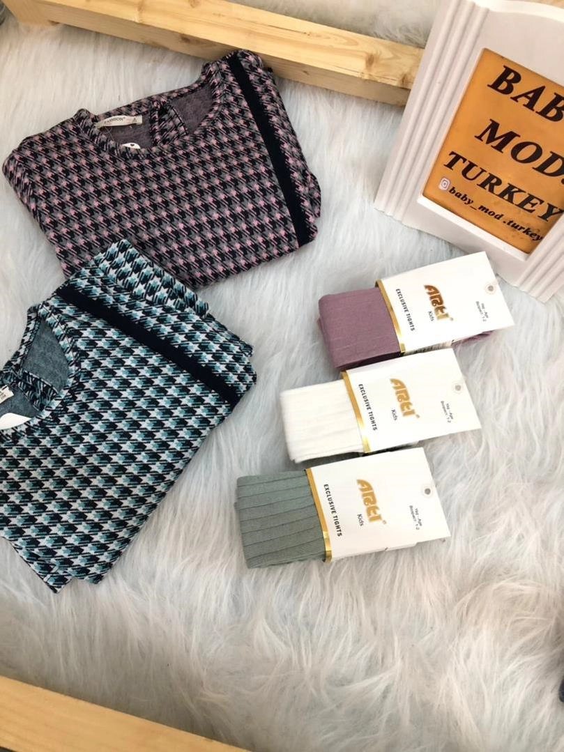 پیراهن چهارخونه و جوراب شلواری دخترانه ترک کد 2309 3a798538-1a50-47b1-84b6-a40f14b0eda3.jpg