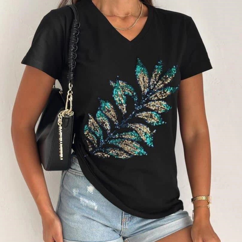 تیشرت پولکی نرمال جدید ترک کد 18260 42d6c84e-683e-45d7-babc-4cc80f0c627b.jpg