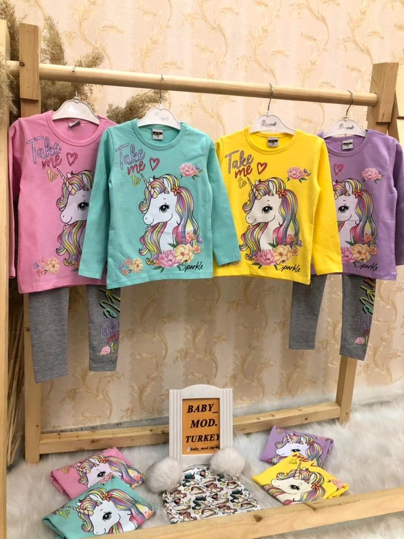 بلوز شلوار نخ پنبه و کلاه و گردنی دخترانه ترک کد 2464 4ddbdf0c-d06c-4694-9929-187d78fdafdf.jpg