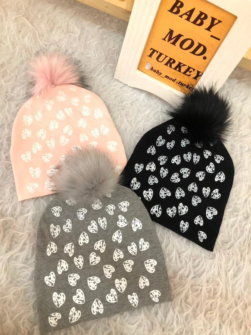 کلاه نخ پنبه دو لایه طرح قلب دخترانه کد 1998 6073c028-8008-4161-9864-5ff23a809394.jpg