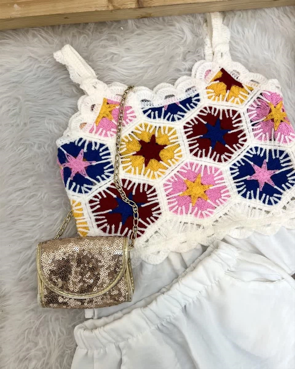 دو تیکه تاپ شلوارک قلاب بافی موسلین ترک کد 18253 951900b1-a4a8-4586-bae2-b6b69ec4b25b.jpg