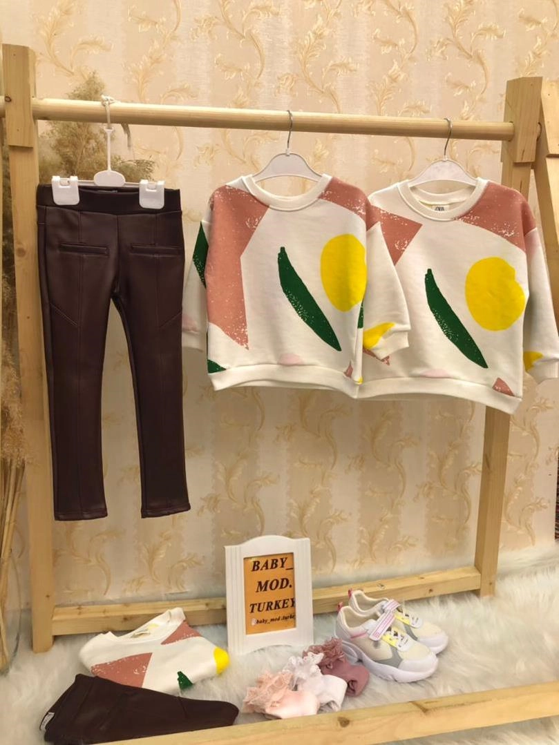 بلوز دورس و شلوار چرم مارک زارا و جوراب دخترانه ترک کد 2591 95bbd791-40de-48b1-8fd2-369312a4a270.jpg