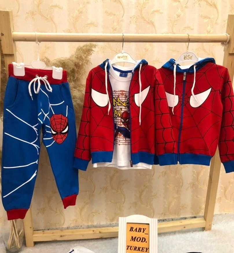 سه تیکه سویشرت بلوز و شلوار اسپایدرمن پسرانه ترک کد 1650 a17cf55b-5dc0-4963-84c1-90042451b117.jpg