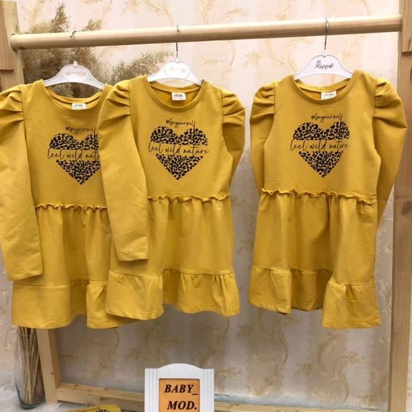 پیراهن خردلی طرح قلب دخترانه ترک کد 2260 a752e37f-8e22-4c0a-a85f-43d9f82d6d50.jpg