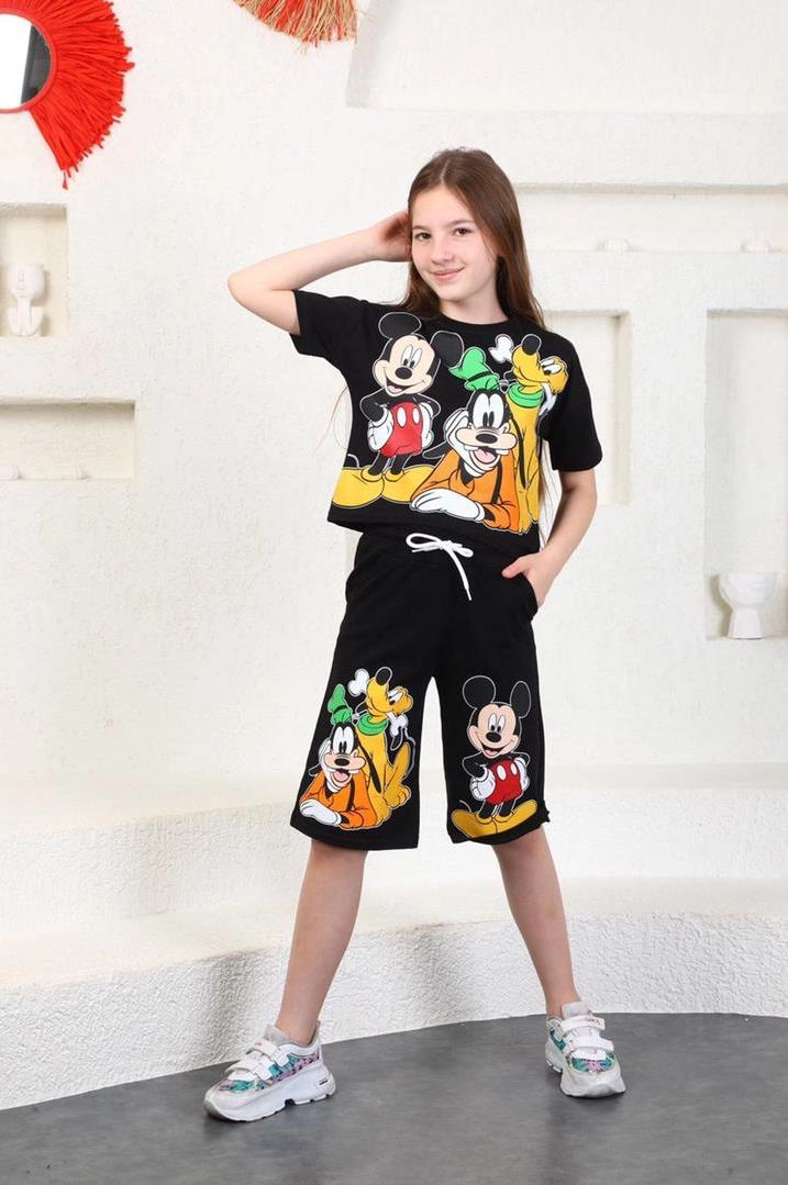 دو تیکه تیشرت شلوارک میکی دخترانه ترک کد 3305 c5a094a2-2509-4d3e-adb0-a8c5a580d9d8.jpg