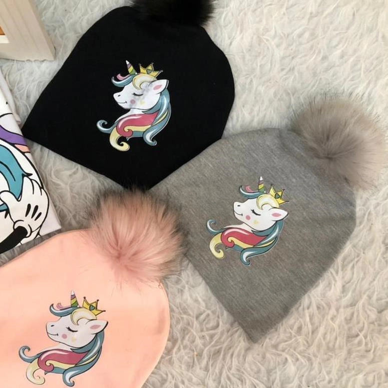 کلاه نخ پنبه دو لایه تک شاخ دخترانه کد 1746 d82e26f3-c430-4c32-ad96-911ff1577c62.jpg