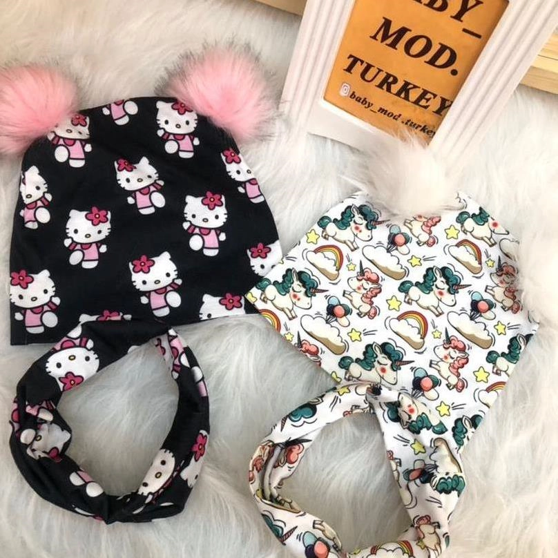 بلوز شلوار نخ پنبه و کلاه و جوراب دخترانه ترک کد 2538 dc5ee33b-4456-4371-8e38-93611d976a3c.jpg