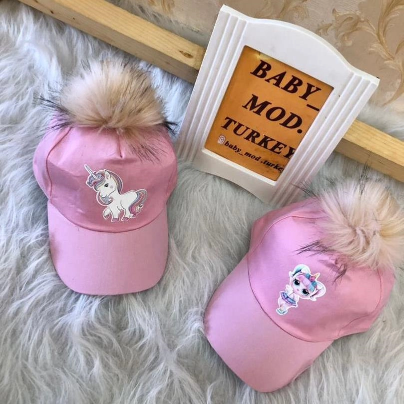 کلاه نقابدار صورتی پوم دار لول و تک شاخ دخترانه ترک کد 2827 f718f85e-1716-4c0f-86ea-3179d00196cb.jpg