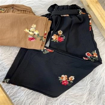 شلوار بگ ابرو بادی گلدوزی ترک کد4457
