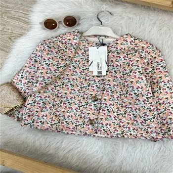 کت استردار گلدار زارا ترک کد 4855