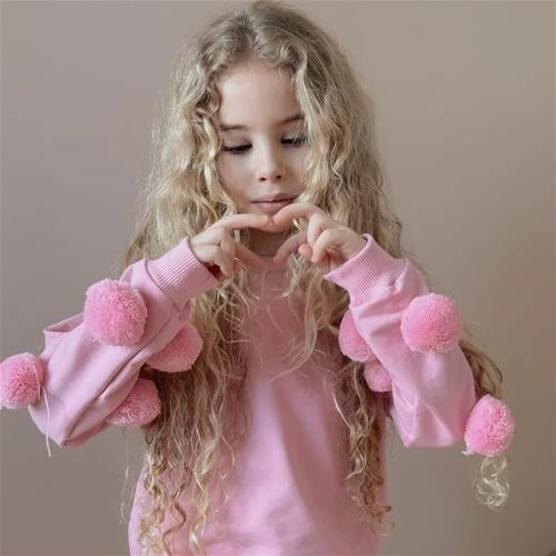 ست دوتیکه دورس شلوار  پوم دار ترک کد 18906