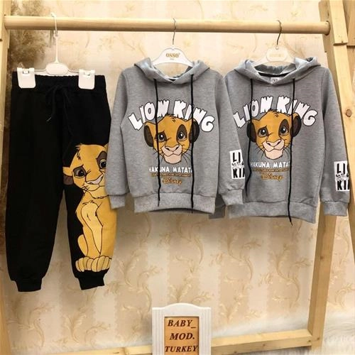 دو تیکه هودی شلوار شیرشاه مارک زارا پسرانه ترک کد 4003