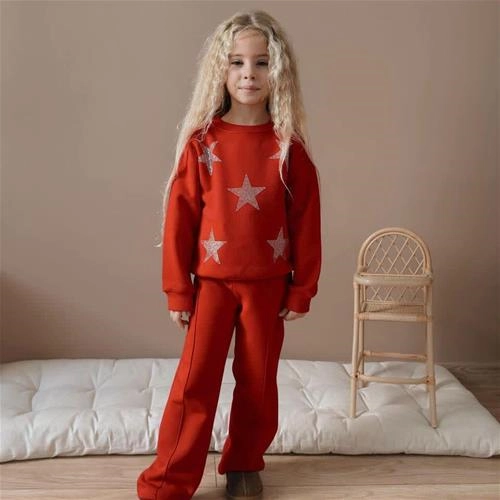 ست دوتیکه کرکدار نگین دار ستاره ترک کد 18691