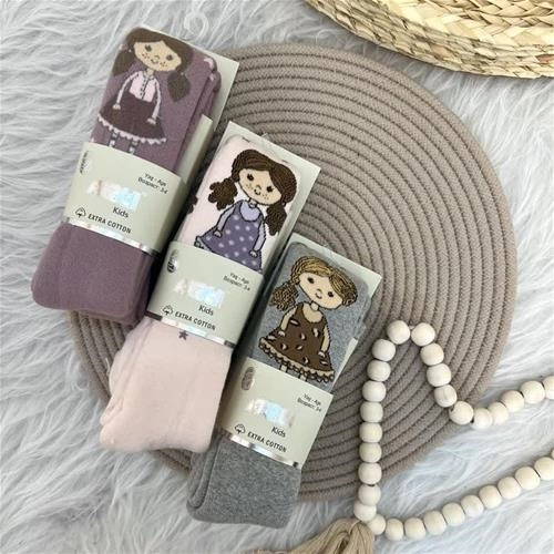 جوراب شلواری حوله ای ترک کد 6206