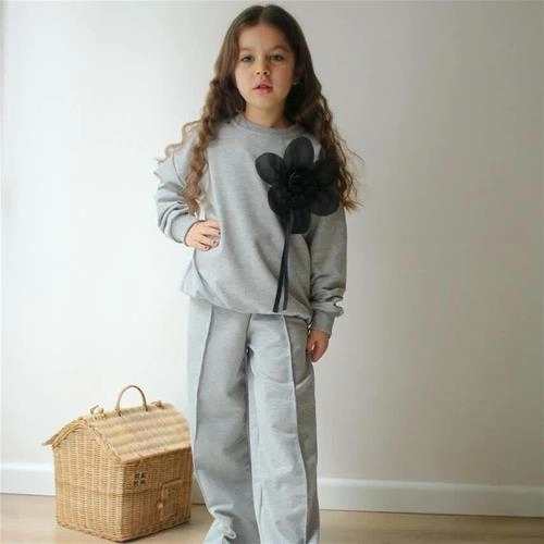 دوتیکه دورس شلوار دونخ گل برجسته مشکی ترک کد 18846