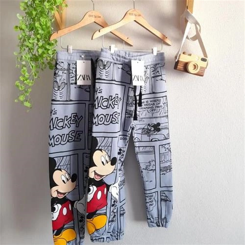 شلوار اسلش میکی مارک زارا ترک کد 2437