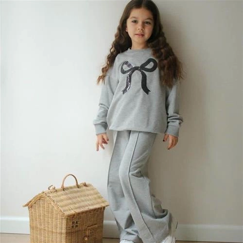 ست دو تیکه دورس شلوار پاپیون نگین دار ترک کد 18925