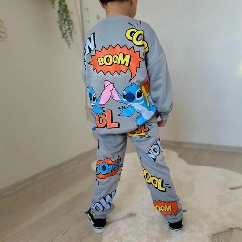 دوتیکه دورسسه نخ و شلوا پشت طرحدار ترک کد 6340