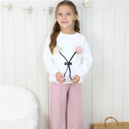 دو تیکه کرکدار گل برجسته3-12سال ترک کد 18613