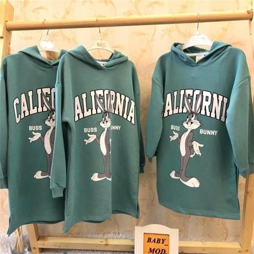 هودی بلند ضخیم مارک زارا دخترانه ترک کد 1875