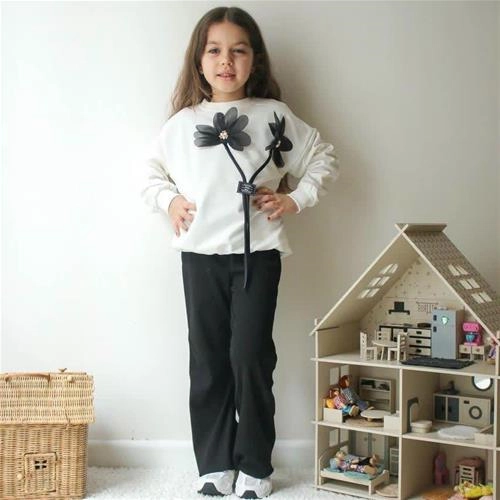 دوتیکه فلاور مشکی ترک کد 18947