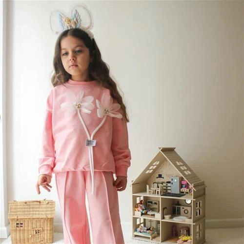 دوتیکه گلبهی گل برجسته ترک کد 18949