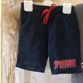 شلوارک نخ پنبه اسپایدرمن پسرانه ترک کد 1104