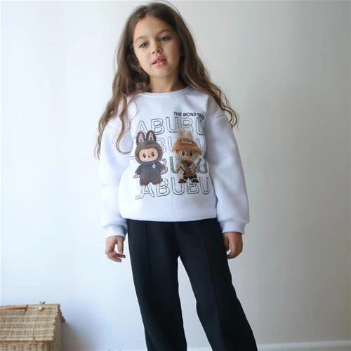 ست دوتیکه  کرکدار لبوبو مشکی ترک کد 18405