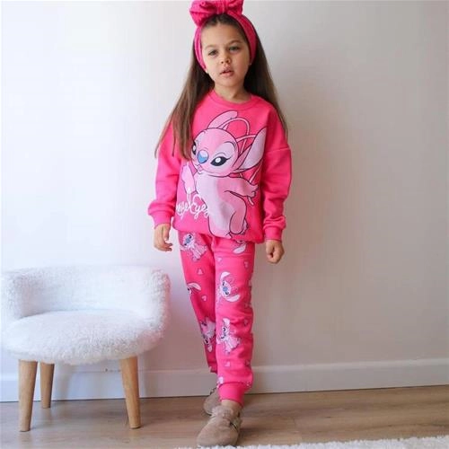 ست دوتیکه دورس شلوار سه نخ انجل ترک کد 18828