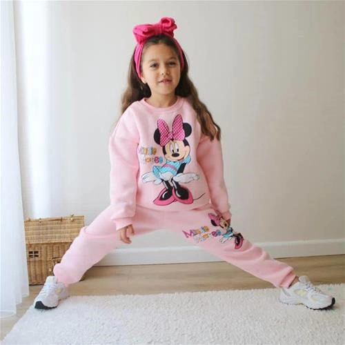 دوتیکه کرکدار مینی پاپیون صورتی ترک کد 18692