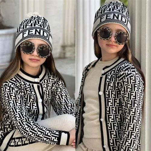 چهارتیکه بافت کت و بلوز و کلاه و شلوار  ترک کد 18778