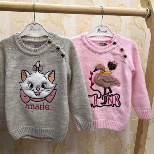 بلوز بافت دخترانه ترک کد 1980