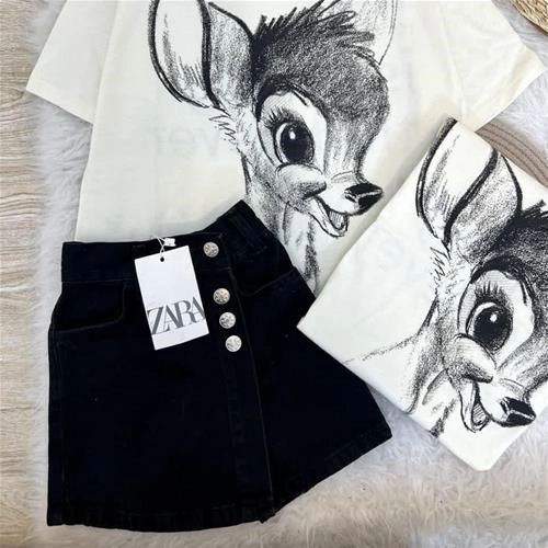 تیشرت اهو زارا 7-14سال ارا ترک کد 5814