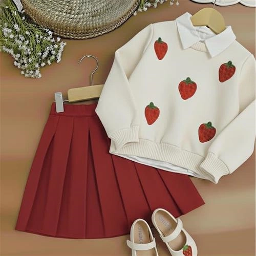 دوتیکه بافت توت فرنگی ترک کد 18821