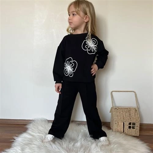 دوتیکه دورس شلوار گل برجسته جدید ترک کد 18824