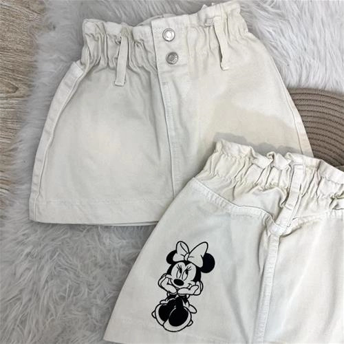 دامن جین میکی زارا 2تا10سال  ترک کد 5798