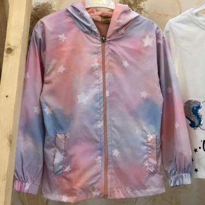 بارانی استر دار ستاره دار دخترانه ترک کد 1452