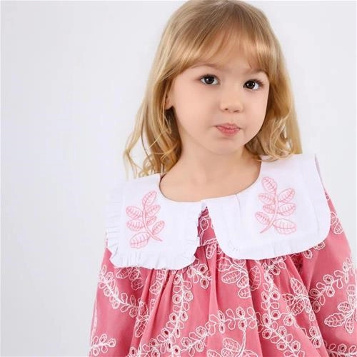 پیراهن استردار گلدوزی ترک کد 18882