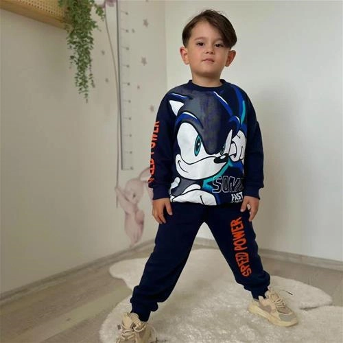 دو تیکه دورس شلوار سه نخ سونیک ترک کد 18329