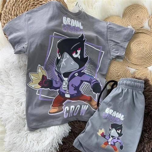 ست دوتیکه پشت و رو طرحدار stars ترک کد 19006