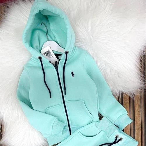 دوتیکه سویشرت شلوار  کرکدار یو اس پولو ترک کد 18327