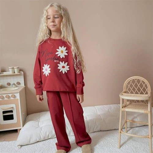 دو تیکه دورس شلوار پاپاتیا سه نخ ترک کد 18344