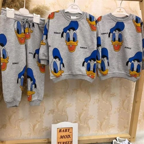 دو تیکه بلوز شلوار دورس دونالد مارک زارا ترک کد 3658