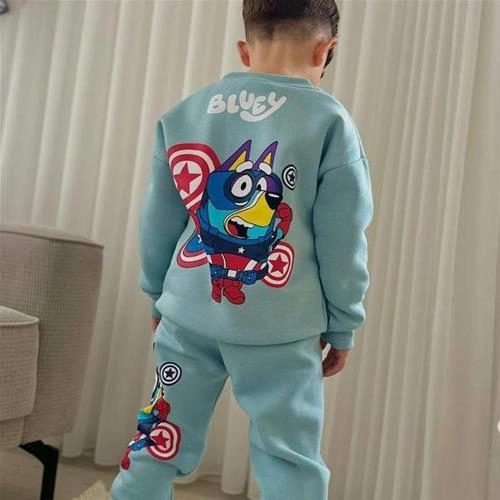 ست دو تیکه کرکدار بلویی ترک کد 18687