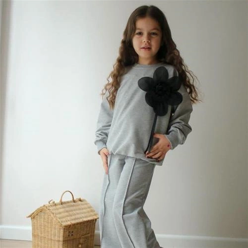 دوتیکه دورس شلوار دونخ گل برجسته مشکی ترک کد 18846