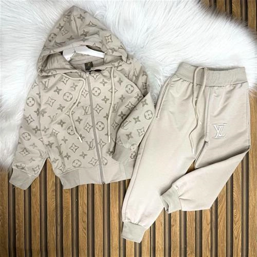 تکرار دوتیکه لویی ویتون سویشرت شلوار ترک2-16سال کد 18323