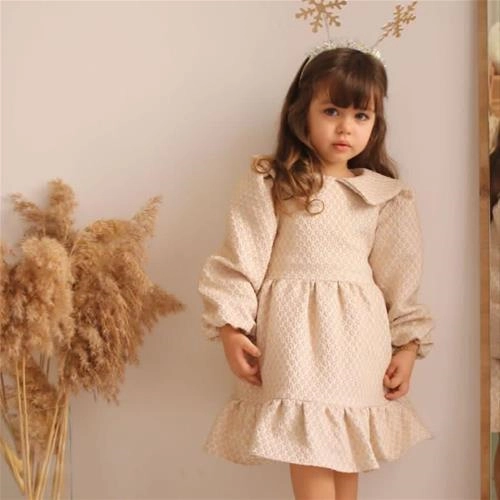 پیراهن مجلسی پفی ژاکارد شاین زارا ترک کد 5565