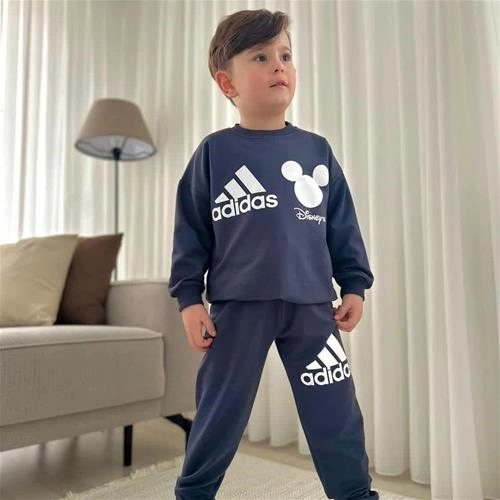 دوتیکه دورس شلوار پشت و رو طرحدار ادیداس ترک کد 18855